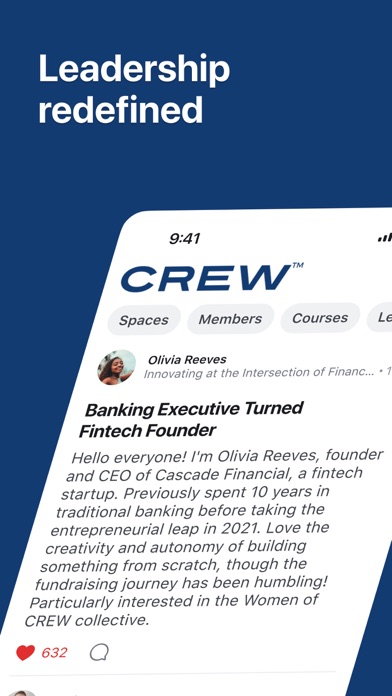 Crew Exec iPhone screenshot 2 - Social Networking app