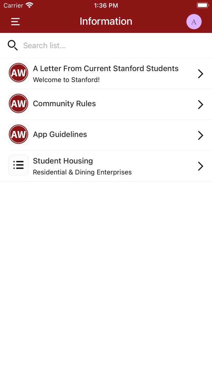 Stanford Admit Weekend