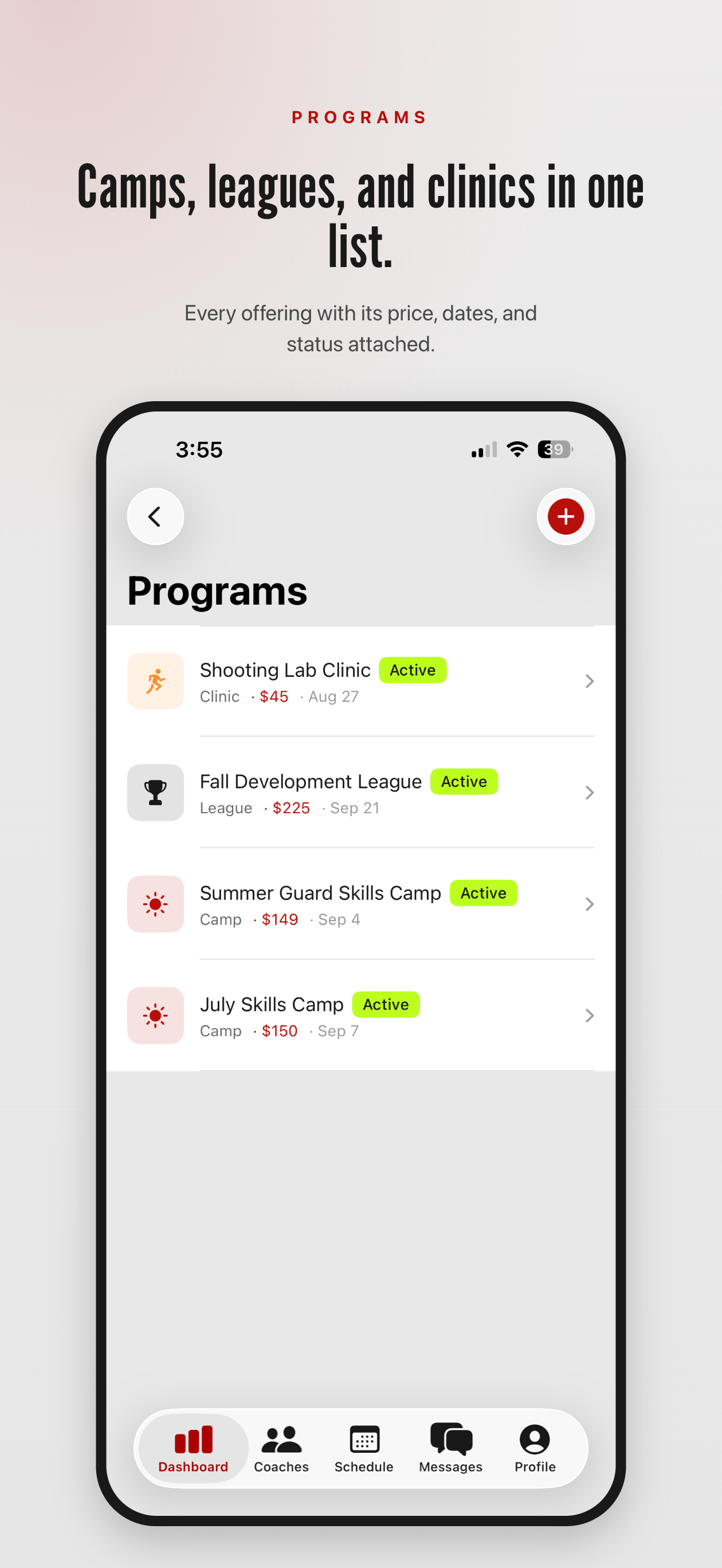 Coaches Hive screenshot 2