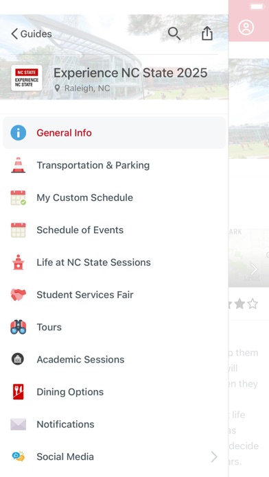 Screenshot #2 pour NC State University Guides