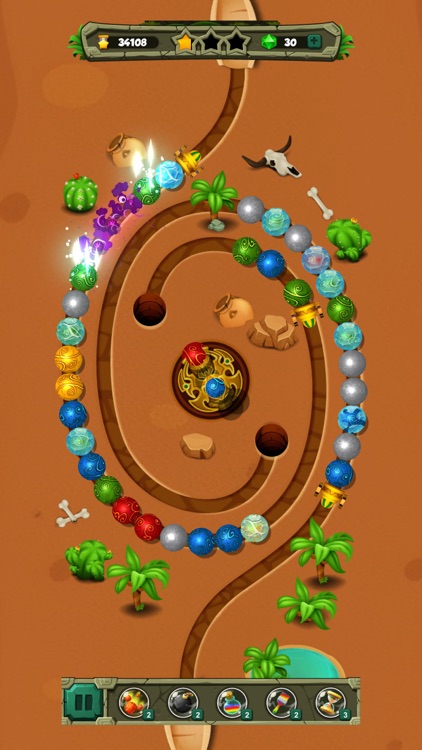 Jungle Marble Zumar screenshot-5