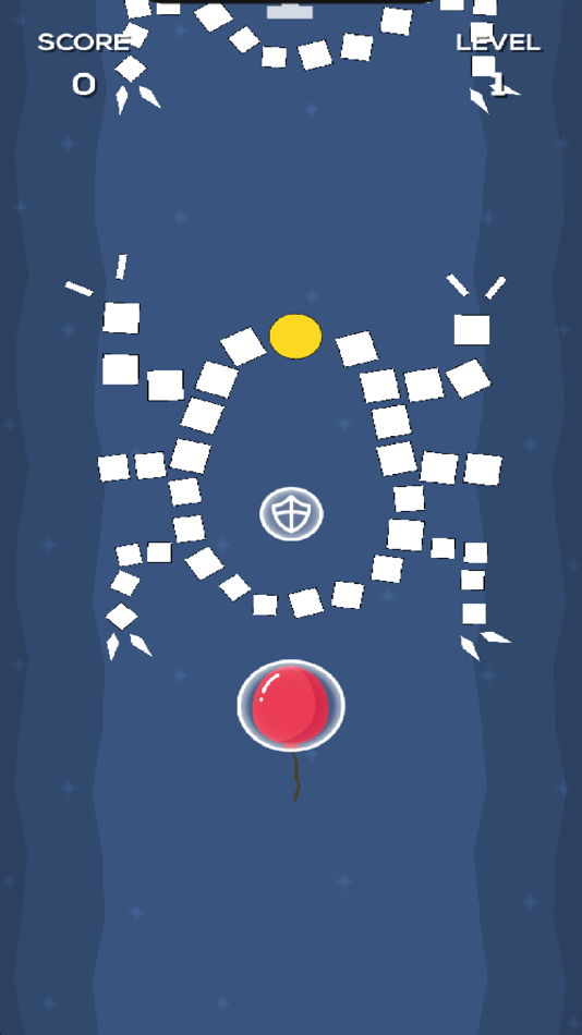 #2. Balloon Up: Geometry Attack (iOS) 由: Nguyen Mau Hoang