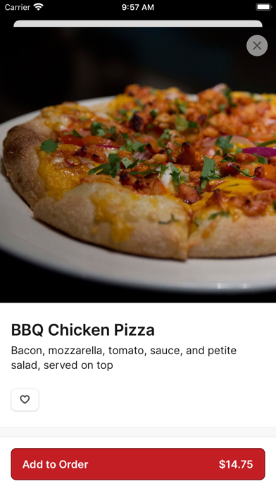 Misto Caffe & Bakery iPhone screenshot 3 - Food & Drink app