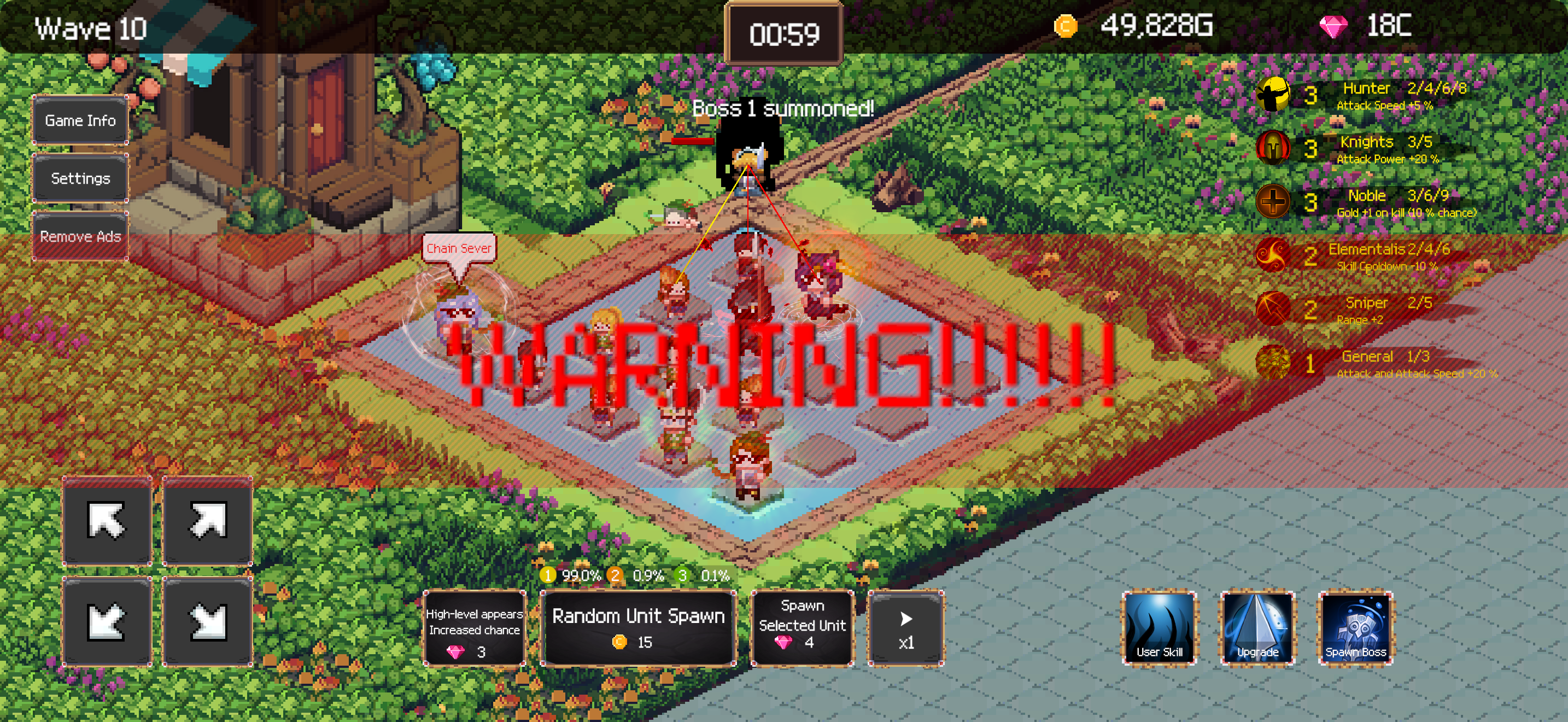 Hero 2048 - Merge Defense screenshot 6