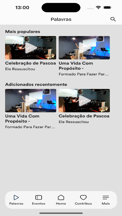 Igreja Oceano screenshot