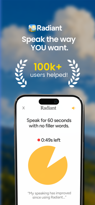 Radiant: Speaking Challenges Screenshot 1 of 8