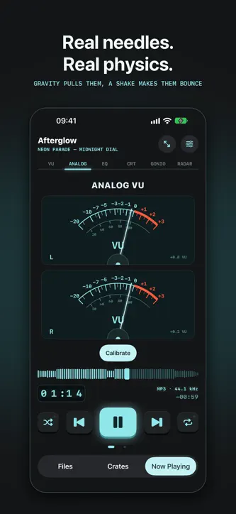 Headroom: VU Music Player screenshot 1