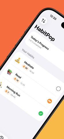 HabitPop - Habit Tracker screenshot