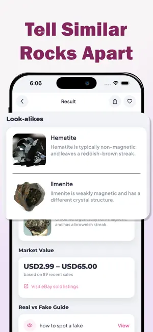 Rock Identifier - Crystal Scan screenshot 3