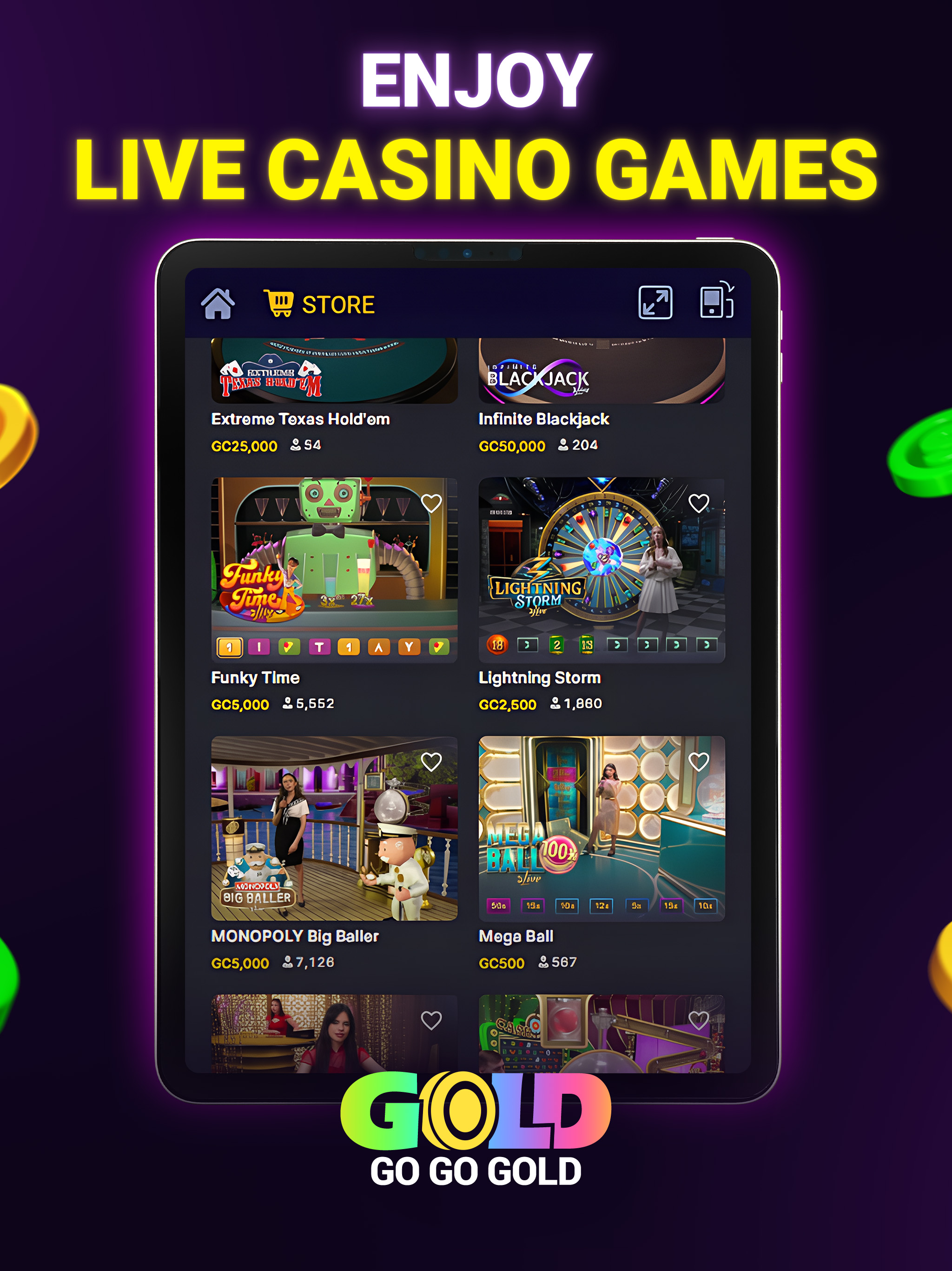 Go Go Gold: Casino screenshot 11