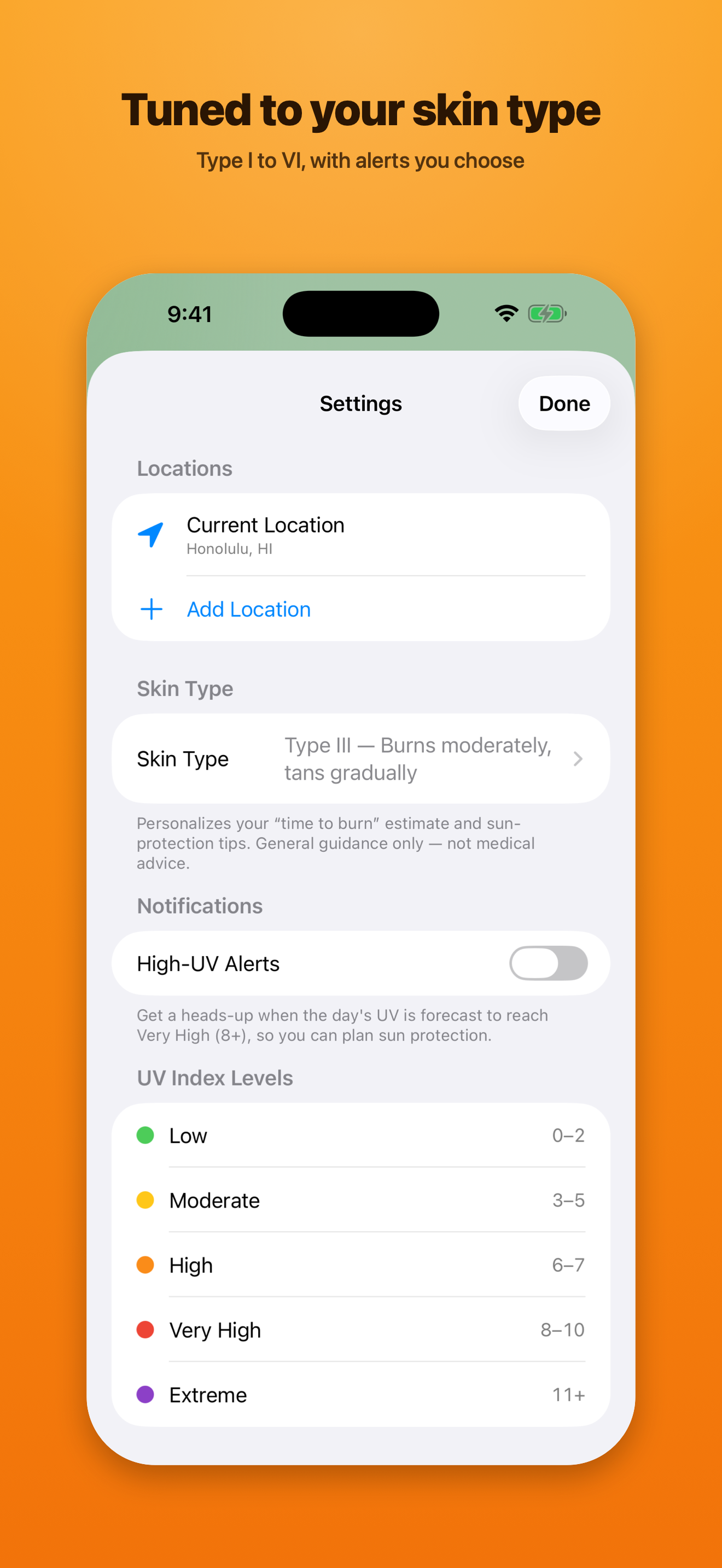 UV Report screenshot 7