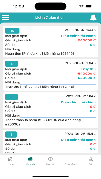 Labanlogistics Screenshot