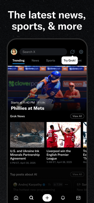 ‎X Screenshot