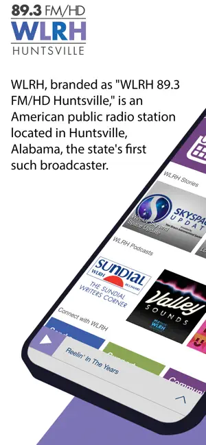 WLRH Public Radio App screenshot 1