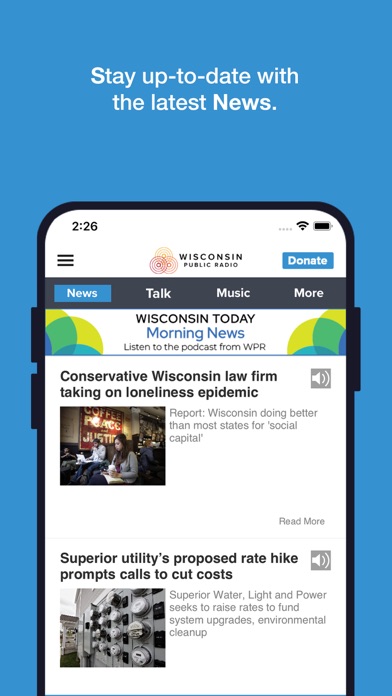 Wisconsin Public Radio Appのおすすめ画像3