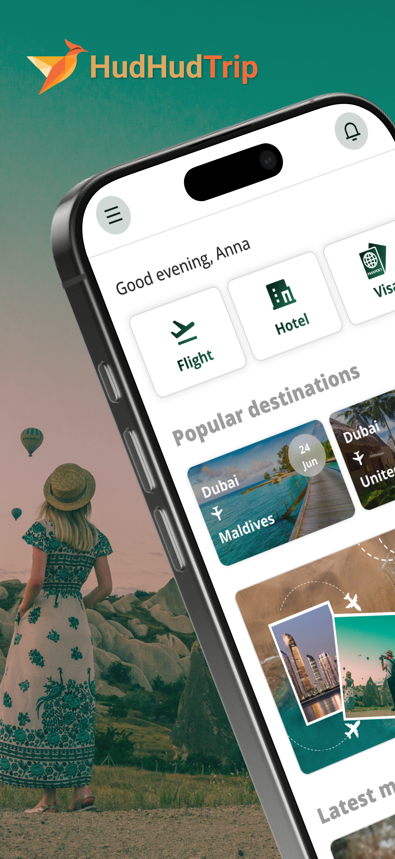 HudHudTrip: Flights & Hotels