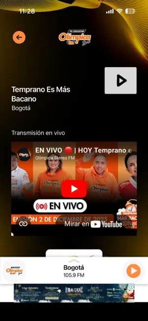 Emisora Olímpica Stereo screenshot 1
