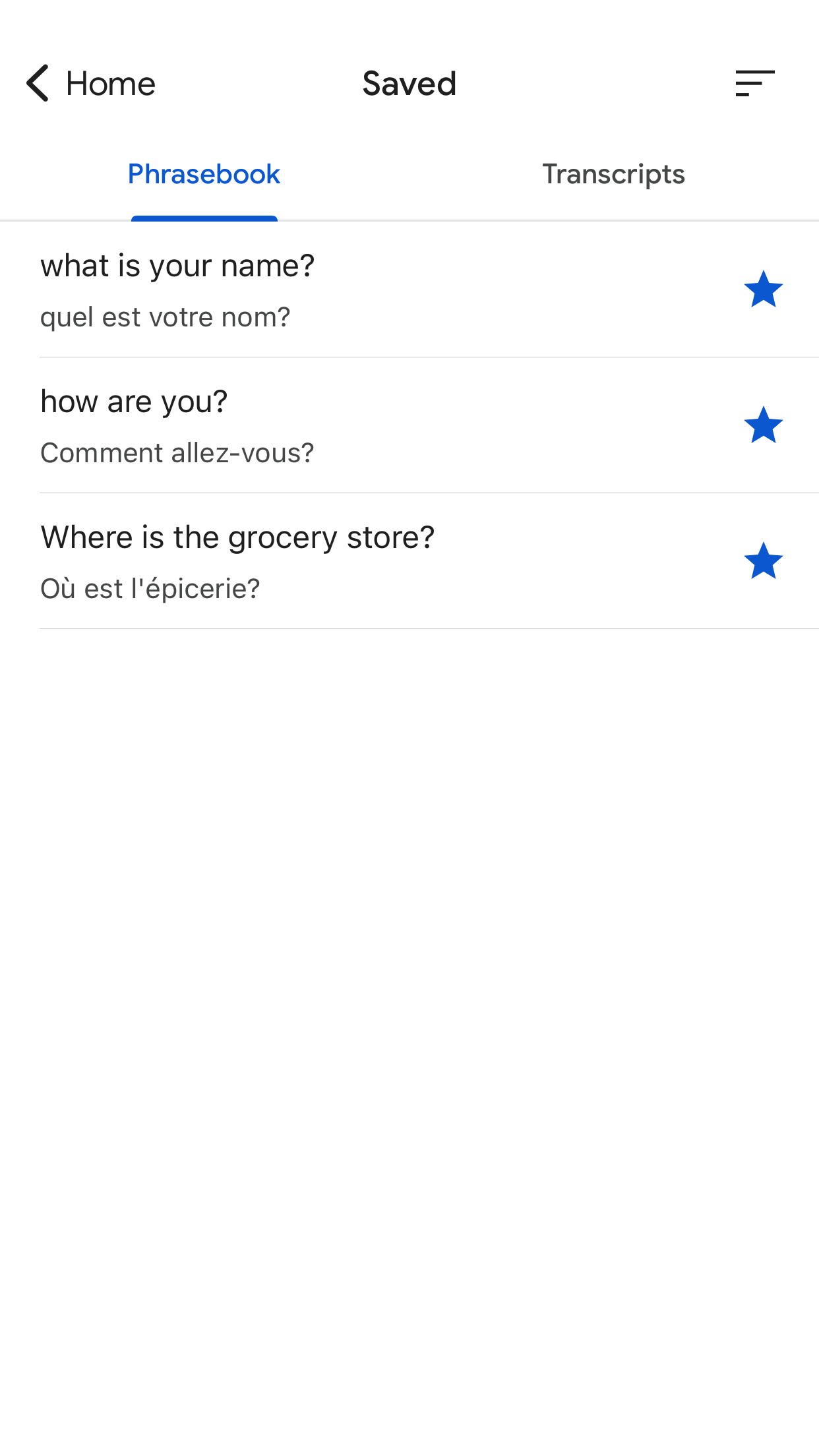 Google Translate screenshot 6
