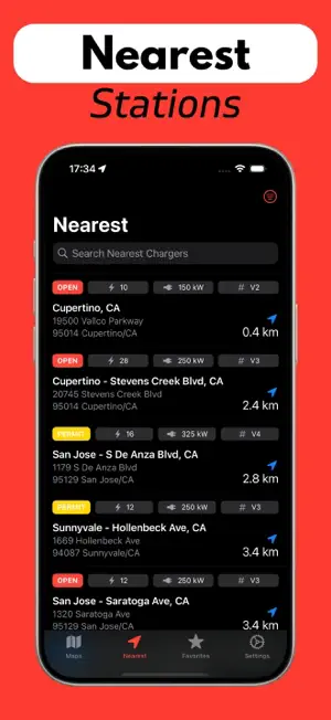Supercharger for Tesla: Elektr screenshot 4