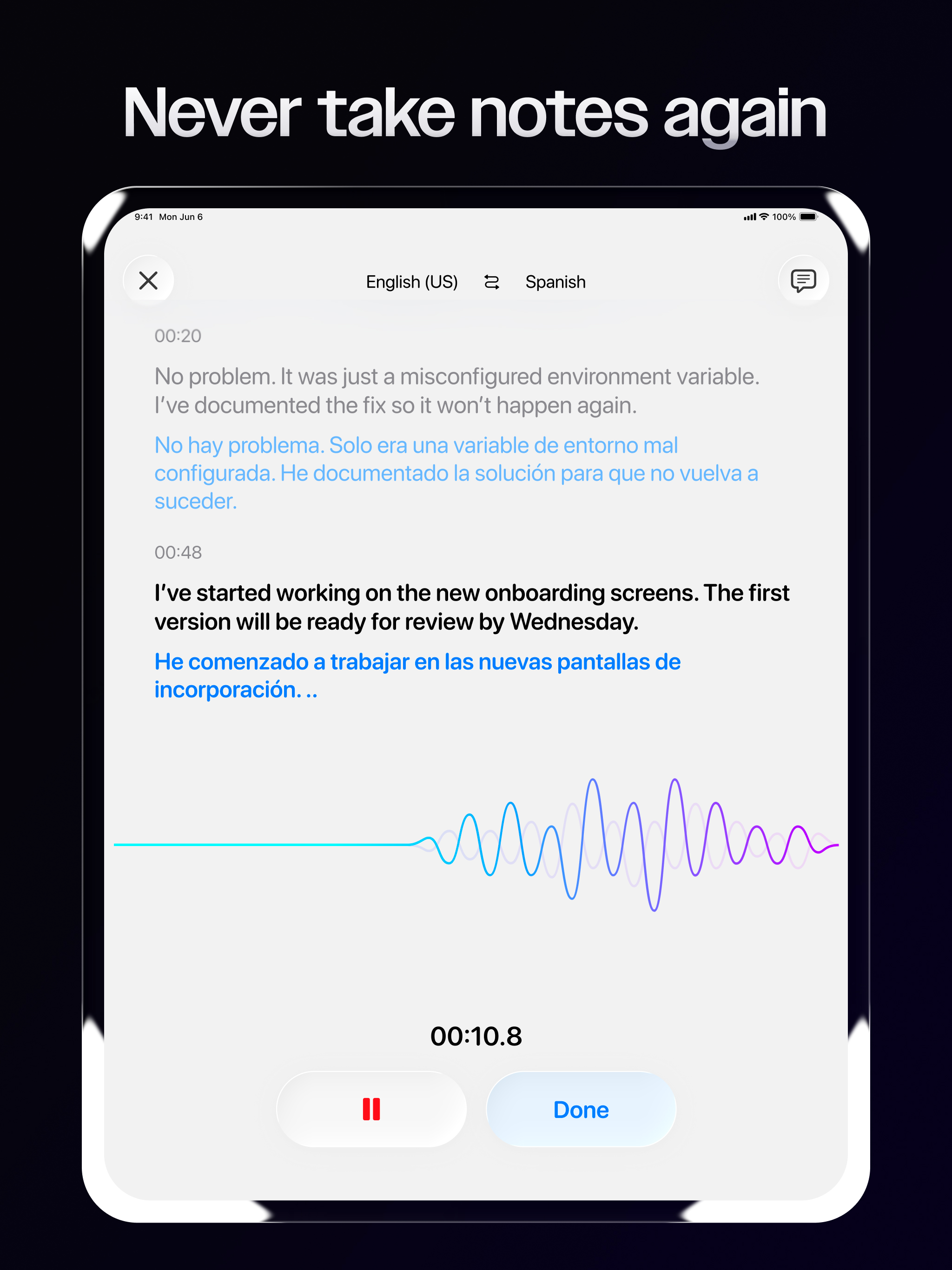 Noteleap Meeting Summary AI screenshot 10