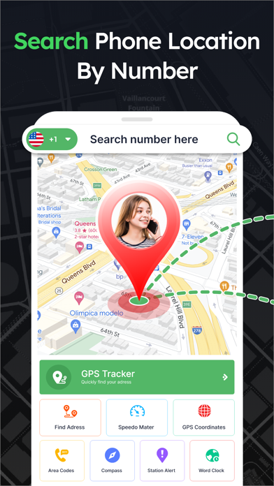 Phone Number Location Finder Screenshot
