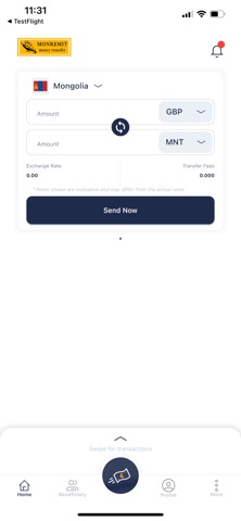 Mon Remit Screenshot 1 of 4