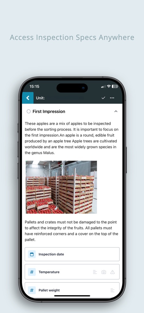QC One Inspector - Business App | MWM