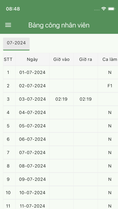 App screenshot