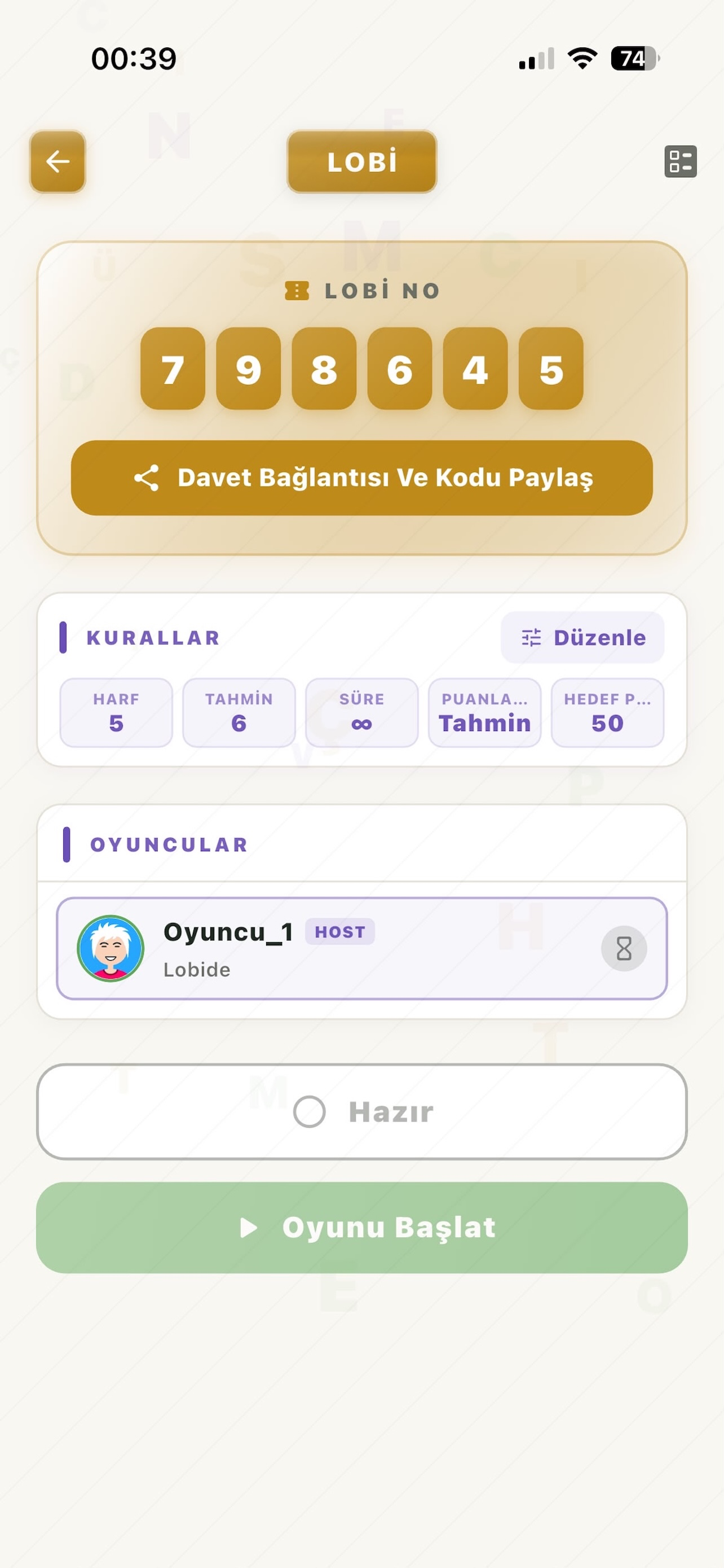 Kelimece TR screenshot 7