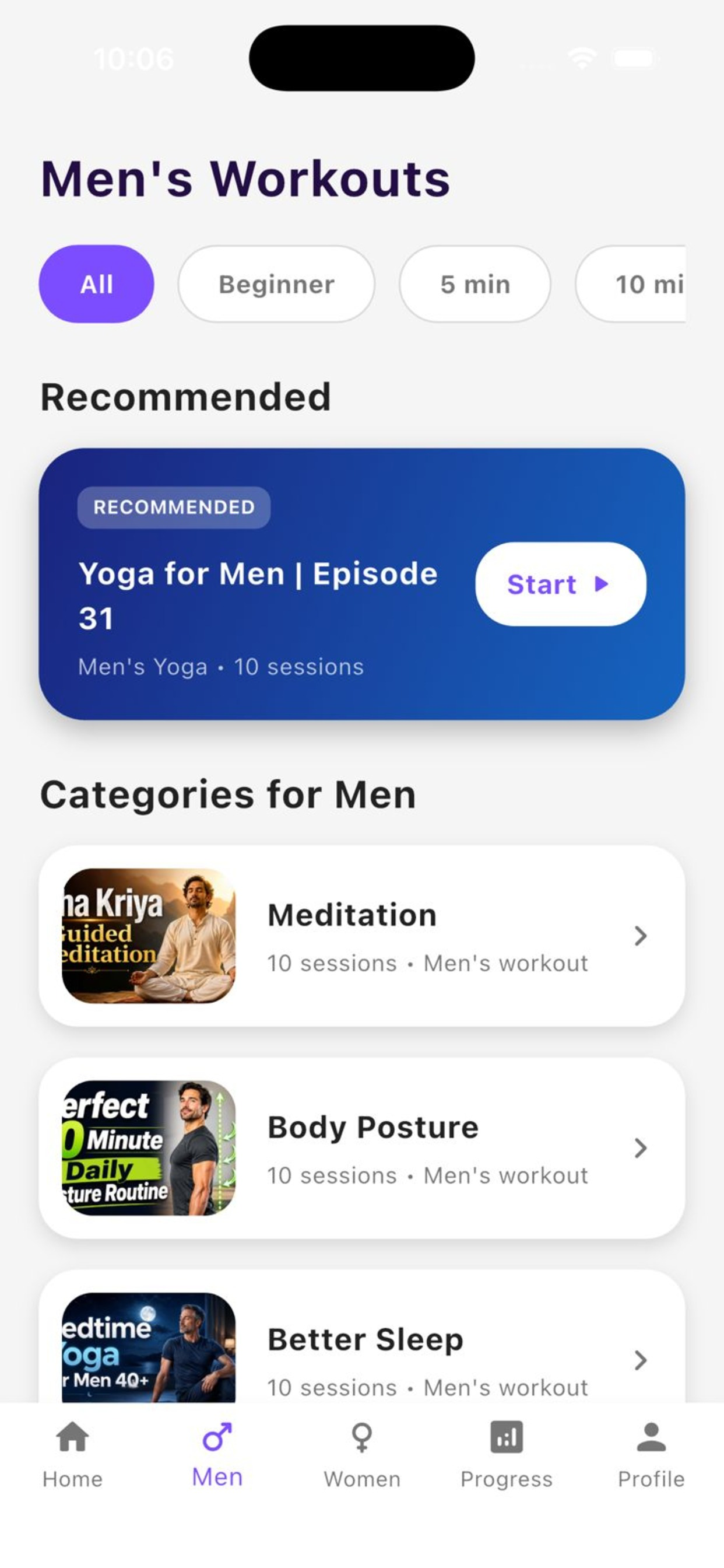 Daily Yoga for Men & Women screenshot 5