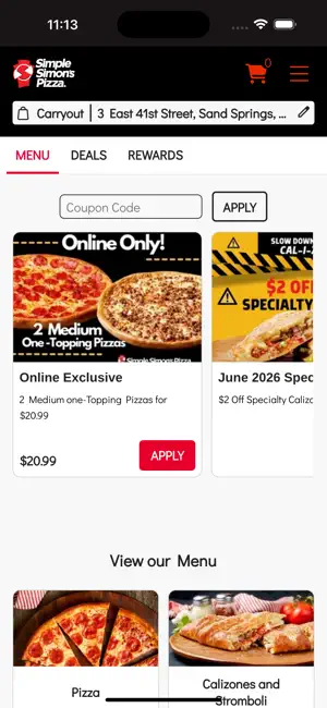 Simple Simon's Pizza® screenshot 3