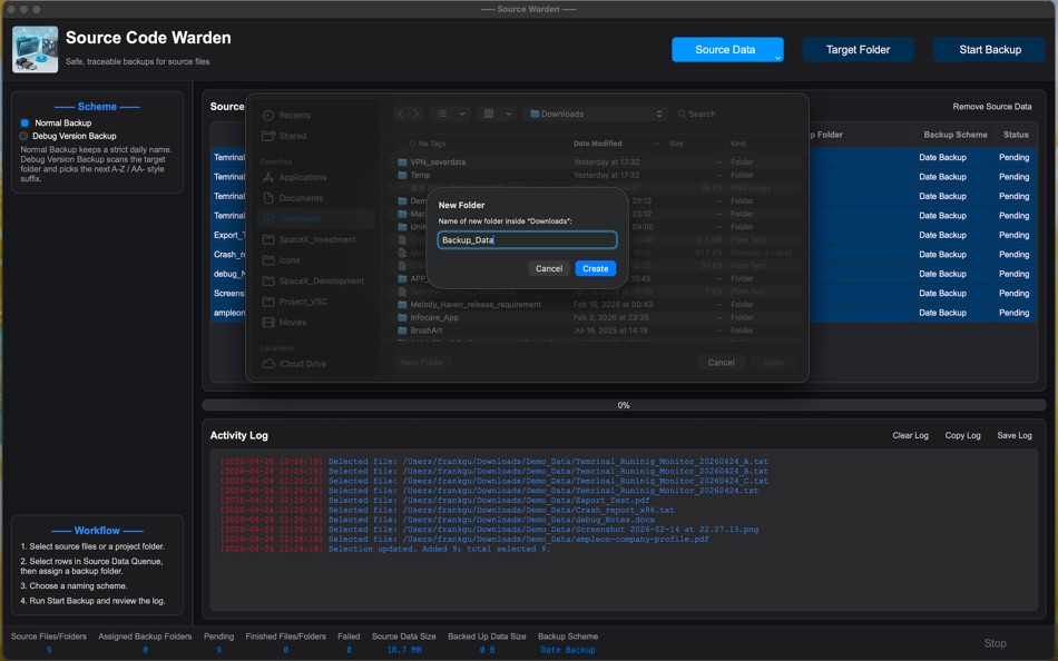 #1. SourceCode Warden (macOS) De: 波 古