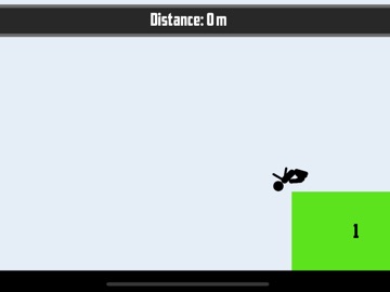 Gymnastic Flight Stickman game iPad screenshot