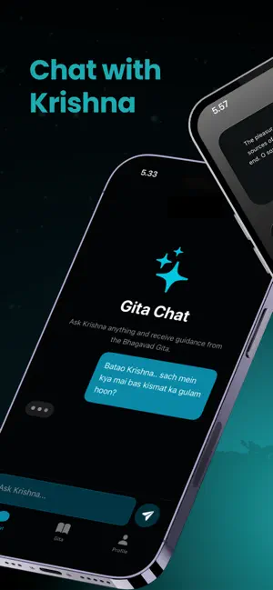 GitaVerse — AI Chat & Wisdom screenshot 1