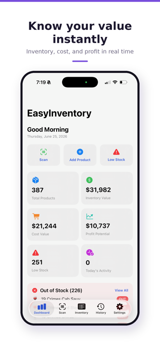 EasyInventory Screenshot 1 of 10