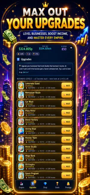 Cash Empire: Idle Tycoon screenshot 4