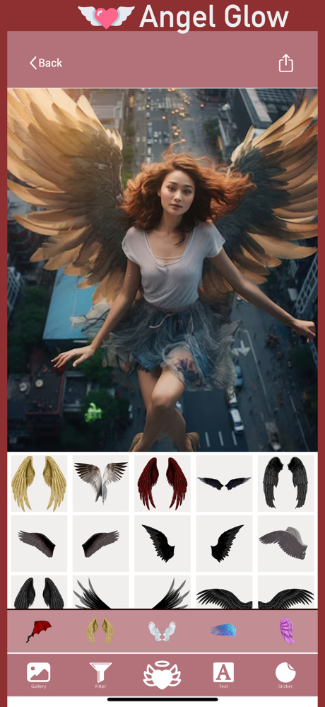 AngelGlow Cam : Wings of Light screenshot 4