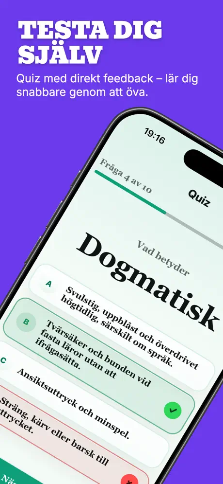Dagens ord – Utöka ordförrådet screenshot 4