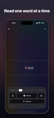 Max Read - Read Faster iPhone screenshot