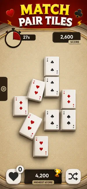 Card Mahjong Puzzle screenshot 2
