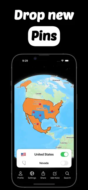 GlobeMarker: 3d Travel Map screenshot 2