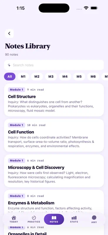 HSC Study Biology screenshot 5 of 9