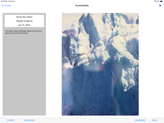 Photos4Puzzles app screenshot 2
