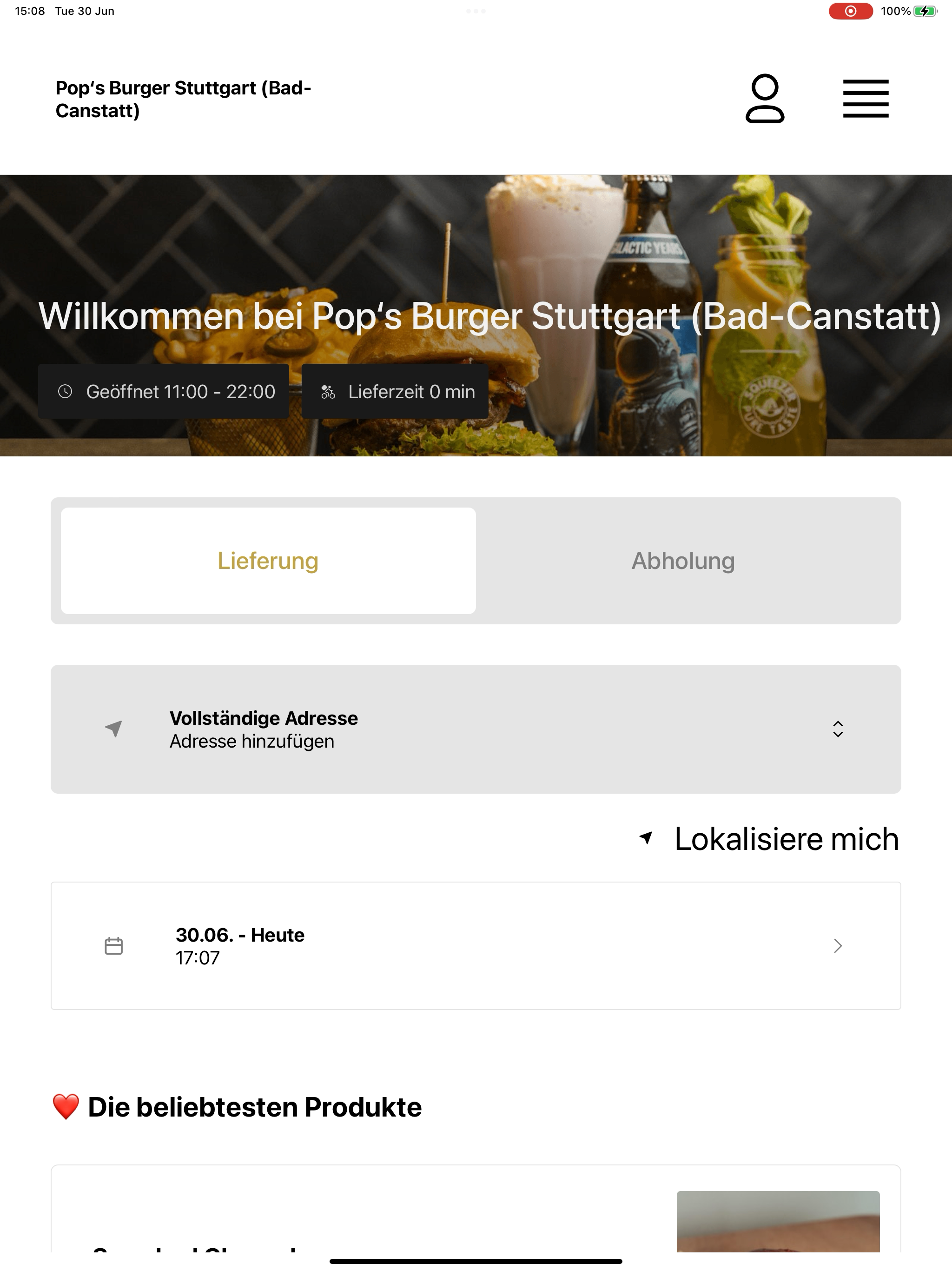 Pop's Burger Stuttgart
