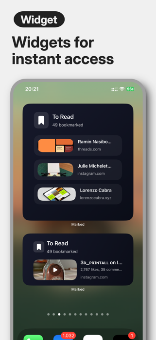 Marked - Save Bookmarks Screenshot 9 of 9