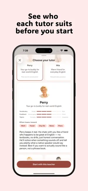 PeraVox: AI English Speaking screenshot 4