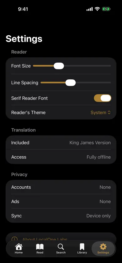 Verse Bible screenshot 4