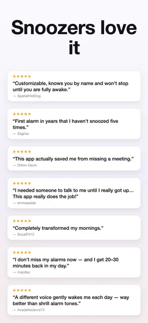 Waker: Conversational Alarm screenshot 3