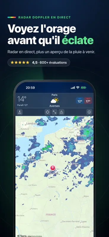 Radar Pluie - France et UE screenshot 1 of 8