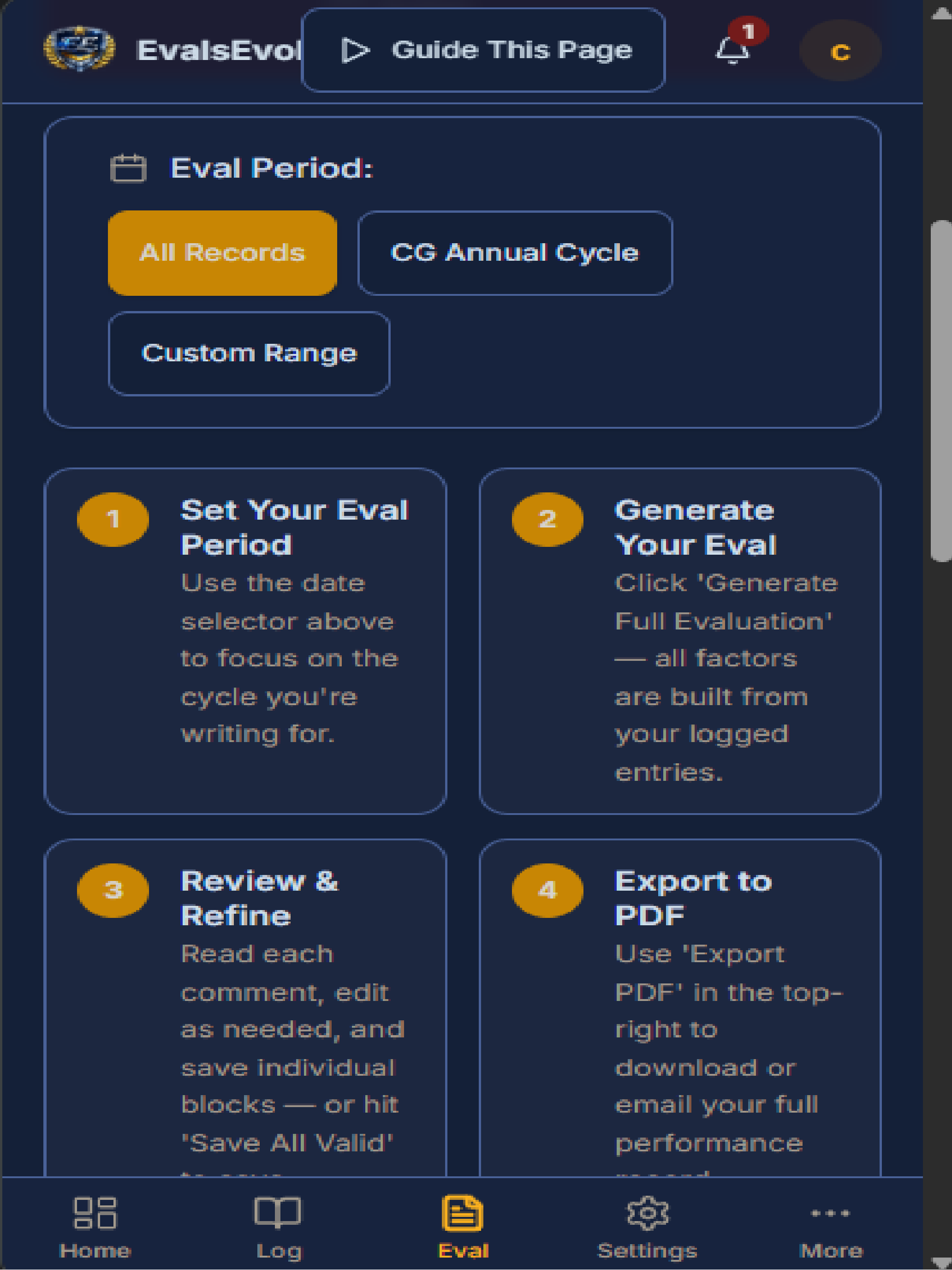 Evals Evolved screenshot 14